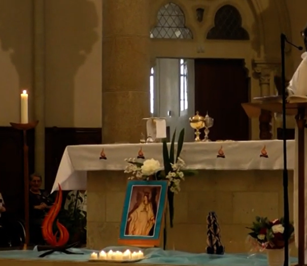 15 Aout à Torfou, Célébration Eucharistique et renouvellement des voeux